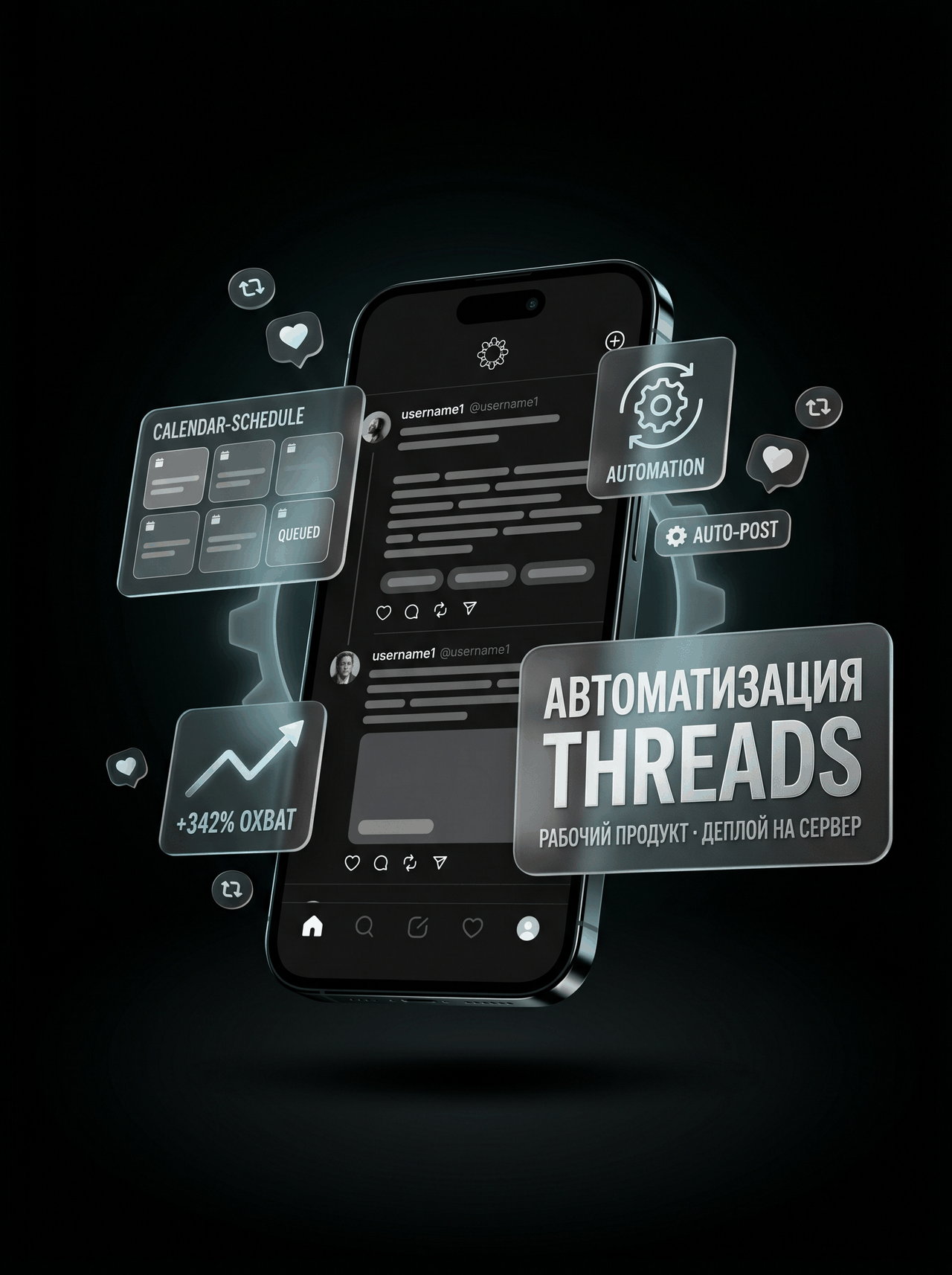 Автоматизация Threads