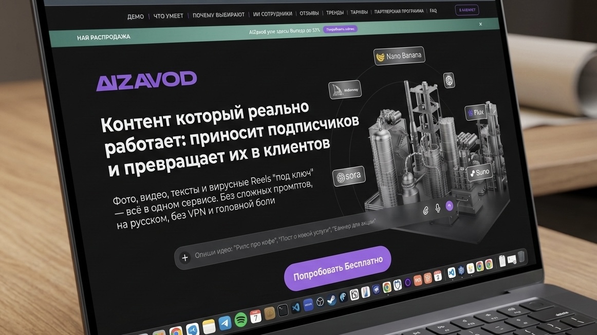 AI Zavod — все нейросети в одном месте